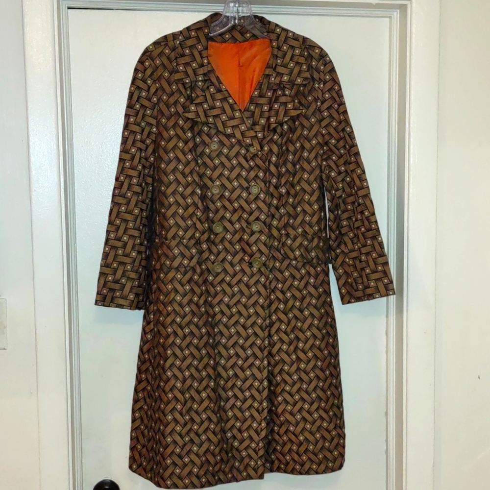 *FINAL PRICE* Vintage Wonder Weather Women's Mod Style Raincoat